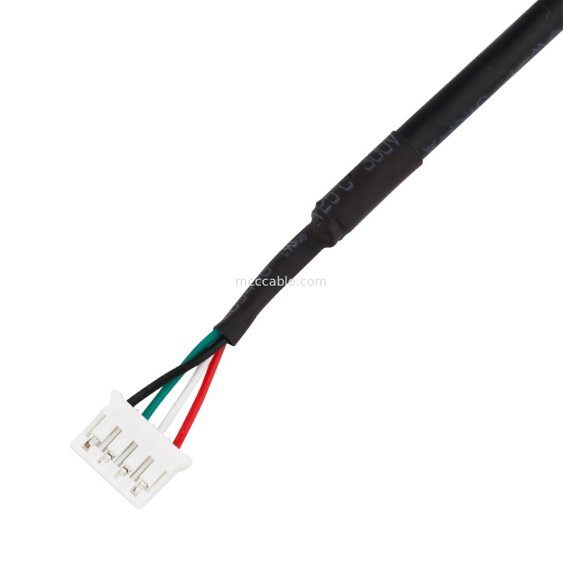 Assemblaggio cavi JST PHR-5P del cablaggio di 28AWG LED al passo di SH1.0 5P 1.0mm