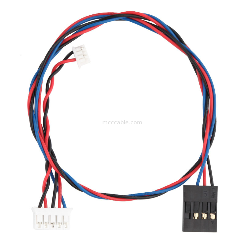 Assemblaggio cavi Du Pont 4p del cablaggio di JST PHR-5P alla lunghezza 100mm di Molex 51021-04p