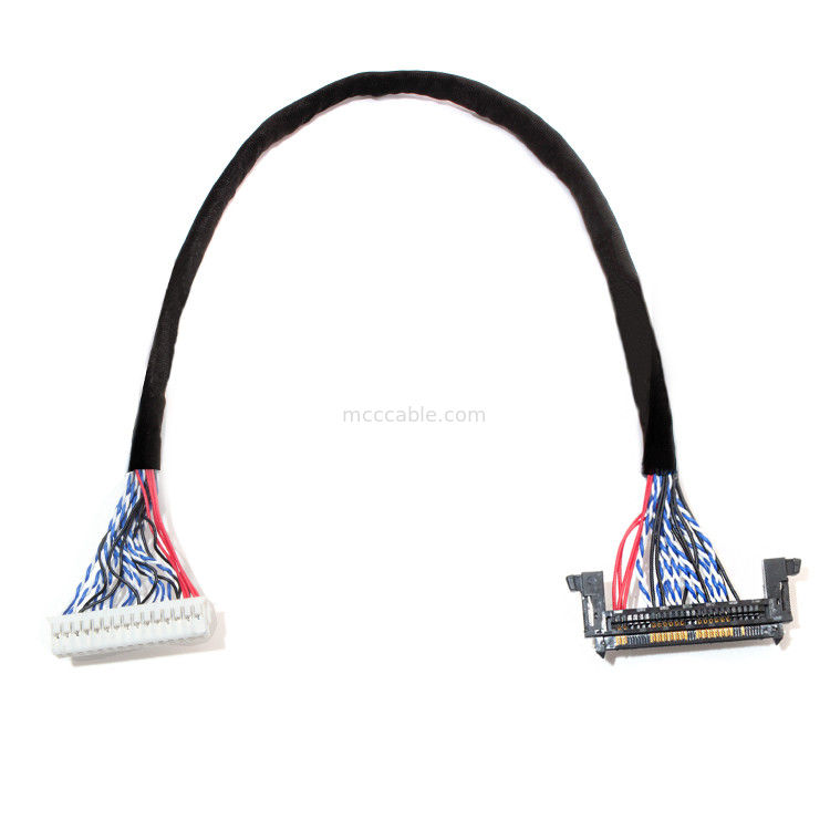 26AWG passo JAE Fix-30ssl-Hf dell'assemblaggio cavi 1.0mm dell'affissione a cristalli liquidi LVDS all'EDP di ORE Df13