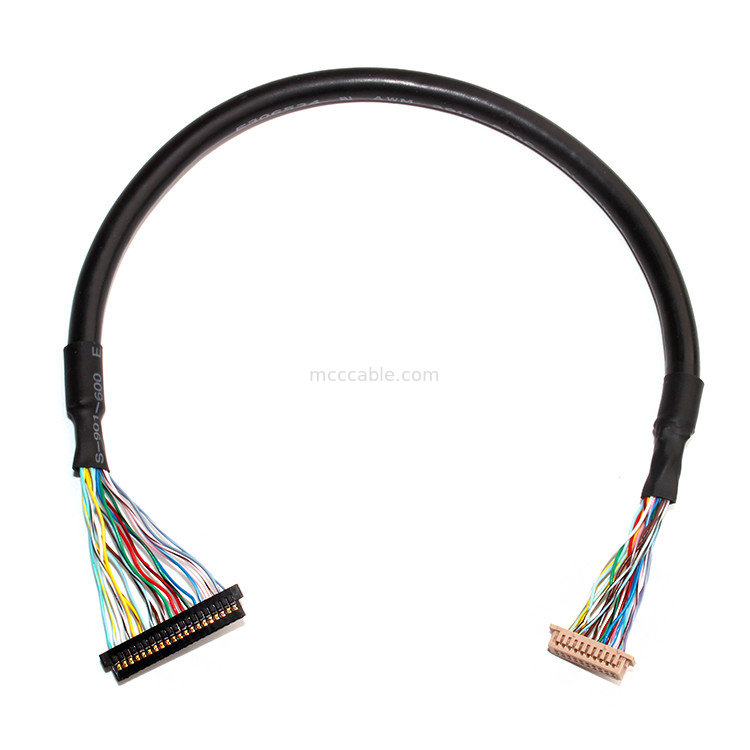 ORE LCD DF13-20DS-1.25C del passo 32AWG dell'assemblaggio cavi 1.0mm del connettore LVDS