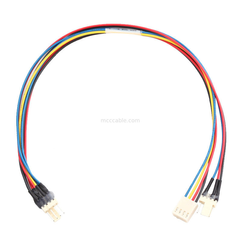 JST JH 2.5mm 4 cavo del connettore di perno dei lvds 4 dell'assemblaggio cavi del fan Y del cavo di Pin Molex 4