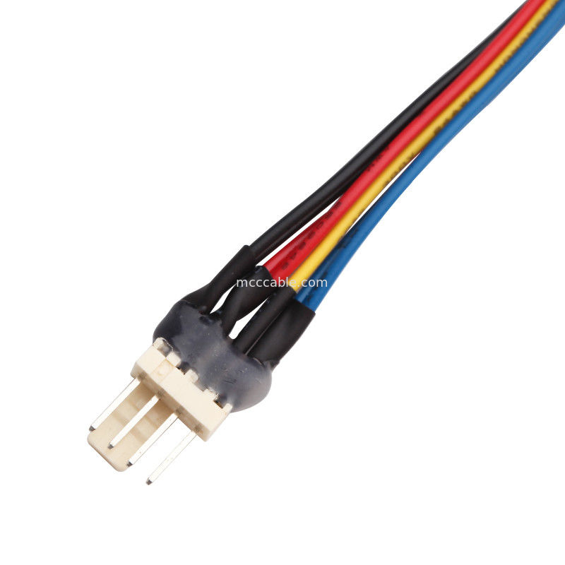 JST JH 2.5mm 4 cavo del connettore di perno dei lvds 4 dell'assemblaggio cavi del fan Y del cavo di Pin Molex 4