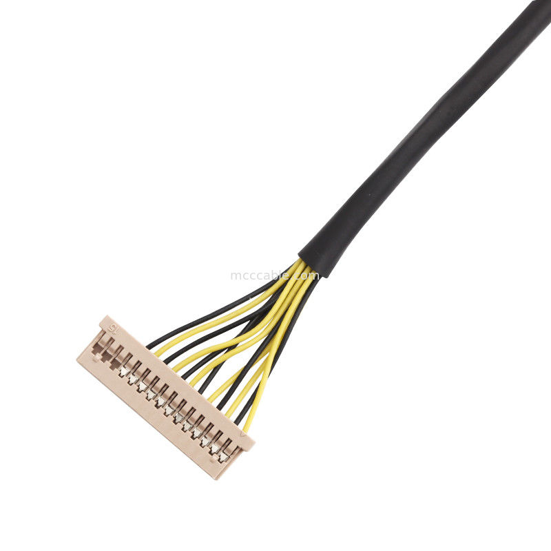 Cavo Wl 1025h-15p del cablaggio del cavo di lunghezza 100mm all'assemblaggio cavi di Wl 1253h-15p Lvds