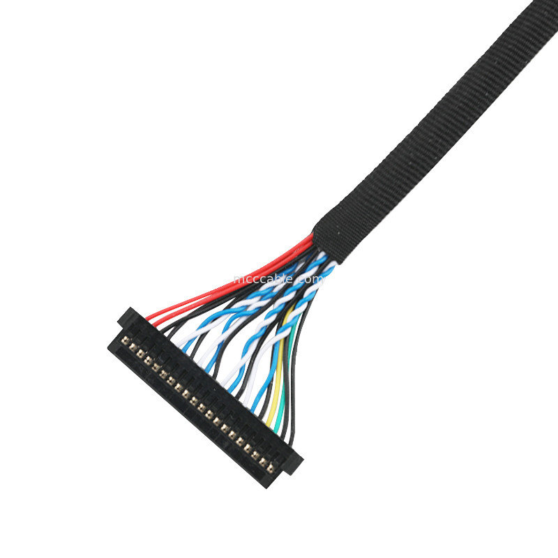 Assemblaggio cavi JST PHDR-20V dell'EDP di LVDS al cavo del connettore dei lvds di JAE FI-S20S