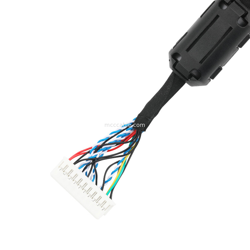 Assemblaggio cavi JST PHDR-20V dell'EDP di LVDS al cavo del connettore dei lvds di JAE FI-S20S