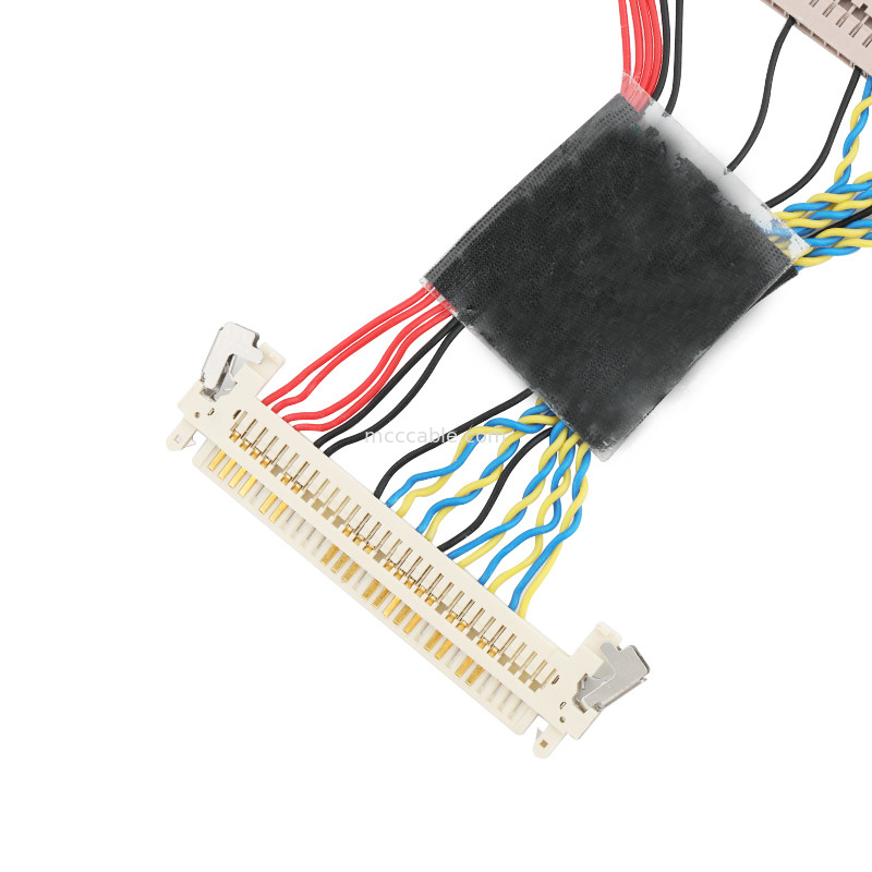 Ore di Df14-30s-1.25c 30pin all'assemblaggio cavi dell'EDP di Jae Fi-X30 30pin Lvds