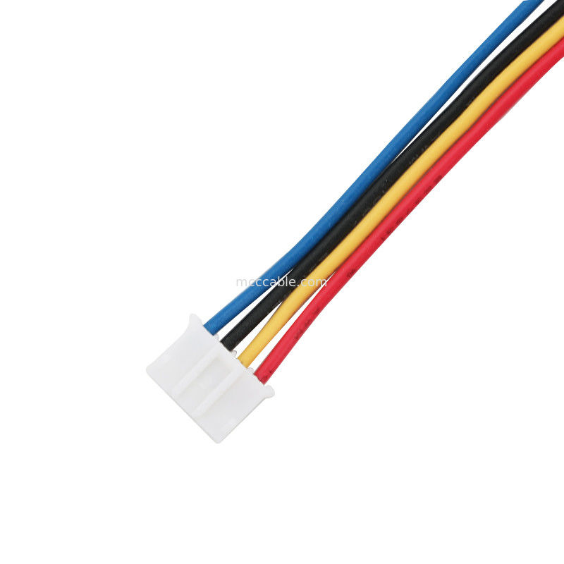 OEM di lunghezza del passo 400mm di Pin 0.2mm dell'assemblaggio cavi 4 del cablaggio di PH2.0 PHR-4P