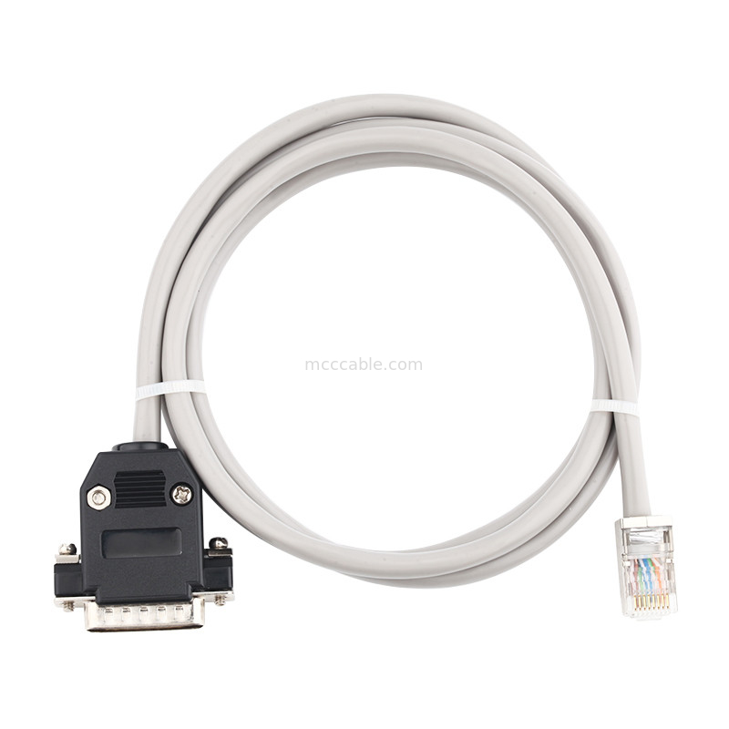 Cavo ad alta velocità del samtec dell'assemblaggio cavi della rete del cavo H-DB 26P RJ45 8pin del supporto del pannello
